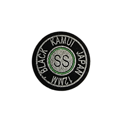 Leder Kamui Black 12mm Super Soft